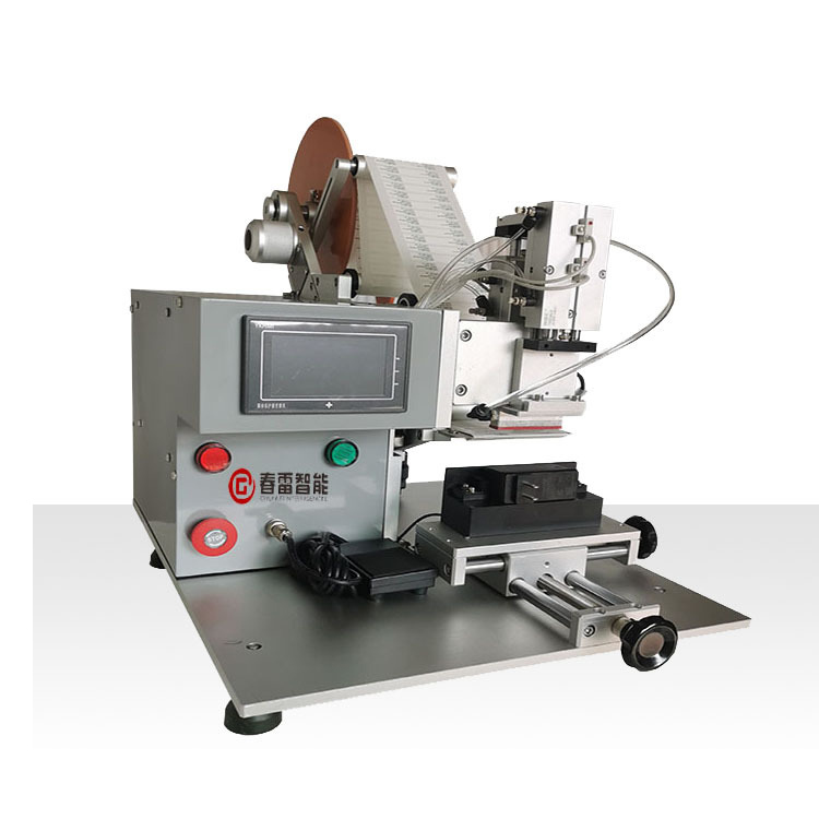 semi-automatic high-precision cube plane labeling machine