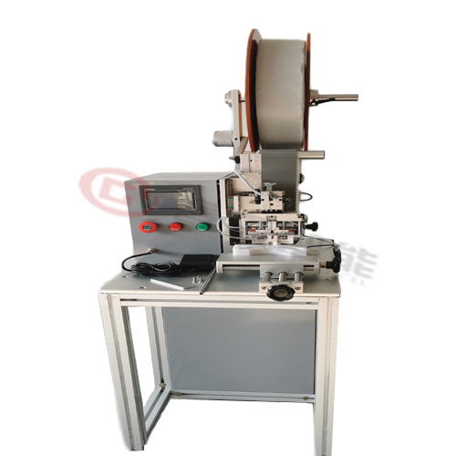 KN95 မျက်နှာဖုံးအတွက် semi-automatic sponge strip sticking machine